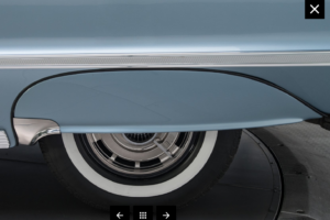 Köpes: : 1963 Chevrolet Impala Fenderskirts