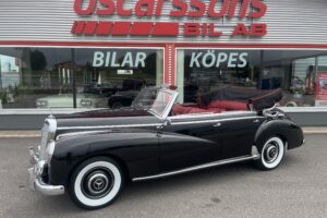 Mercedes-Benz Convertible ”adenauer” Svensksåld. 1 av 642 ex. –53