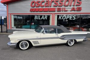 Pontiac Bonneville Convertible, Tri-Power, Bucket seat –58