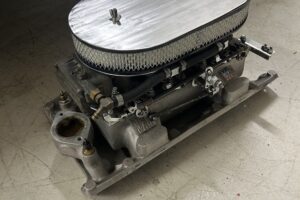 Mopar sb kompressor insug/ 3 förgasarinsug